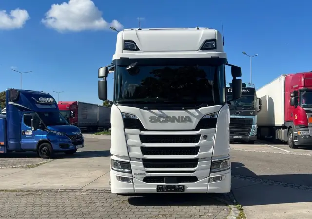 SCANIA Scania R540 hydraulika z Niemiec stan pełna opcja Cały na poduszce 