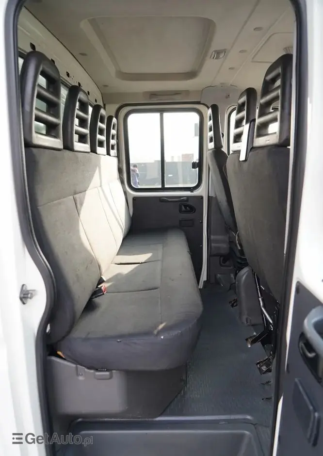 IVECO DAILY 35-130 / WYWROTKA / BRYGADÓWKA - 7 MIEJSC  / BLIŹNIAK / MANUAL / 