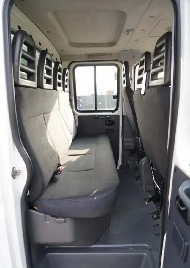 IVECO DAILY 35-130 / WYWROTKA / BRYGADÓWKA - 7 MIEJSC  / BLIŹNIAK / MANUAL / 