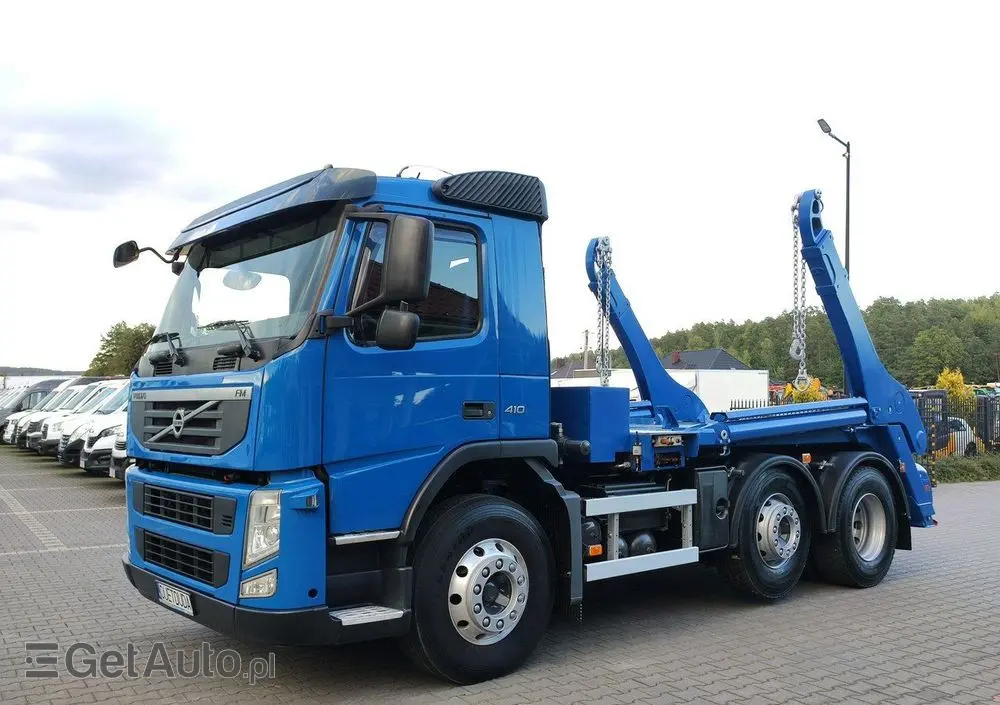 VOLVO FM 410 E5 Bramowiec Hakowiec 6x2 Oś Skrętna / Podnoszona Automat 