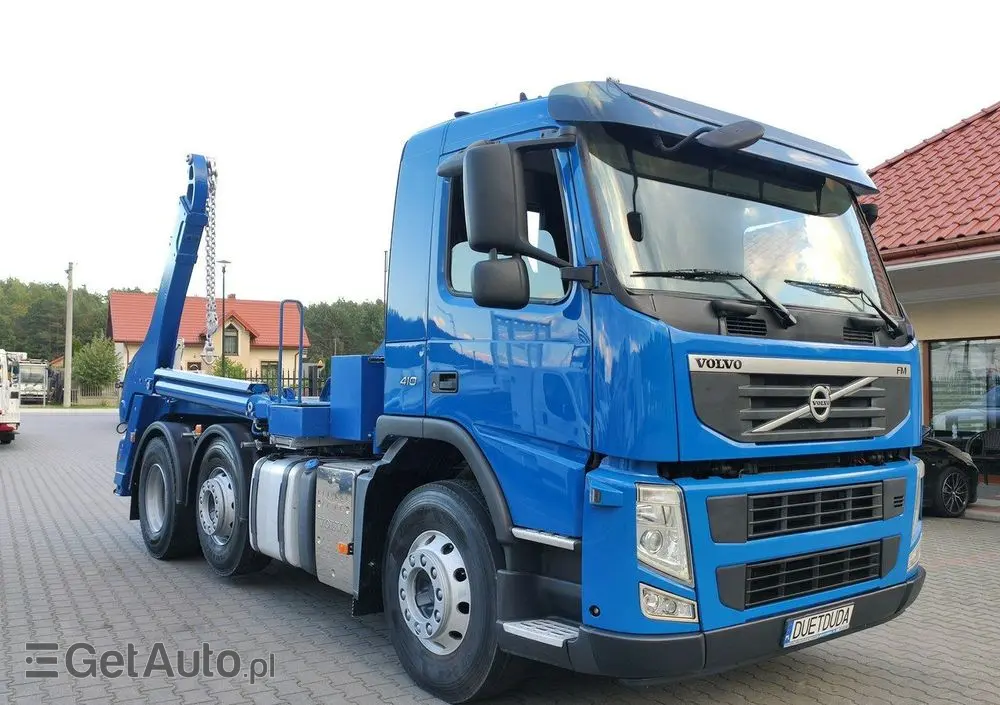 VOLVO FM 410 E5 Bramowiec Hakowiec 6x2 Oś Skrętna / Podnoszona Automat 