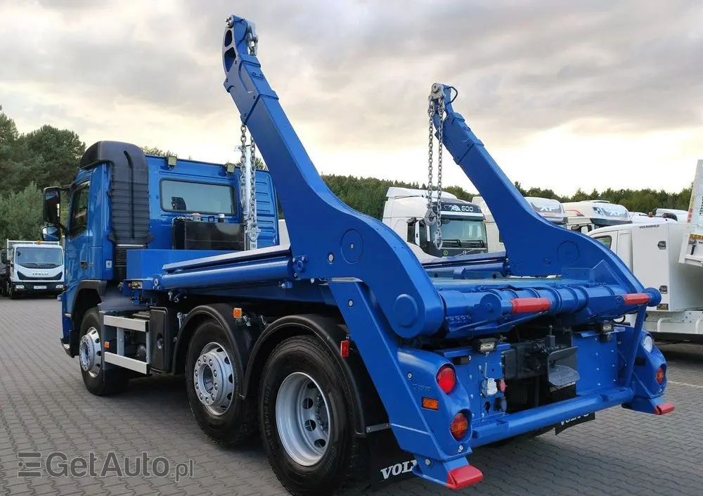 VOLVO FM 410 E5 Bramowiec Hakowiec 6x2 Oś Skrętna / Podnoszona Automat 