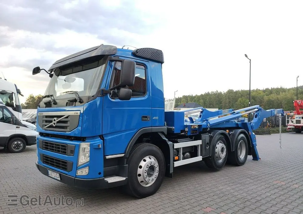 VOLVO FM 410 E5 Bramowiec Hakowiec 6x2 Oś Skrętna / Podnoszona Automat 