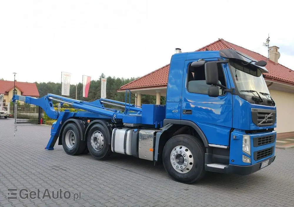 VOLVO FM 410 E5 Bramowiec Hakowiec 6x2 Oś Skrętna / Podnoszona Automat 