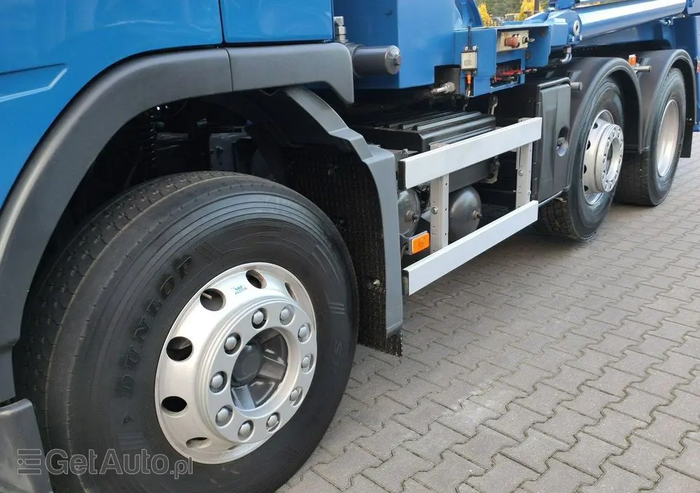 VOLVO FM 410 E5 Bramowiec Hakowiec 6x2 Oś Skrętna / Podnoszona Automat 