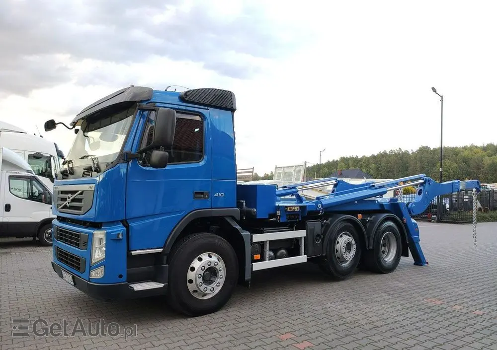 VOLVO FM 410 E5 Bramowiec Hakowiec 6x2 Oś Skrętna / Podnoszona Automat 