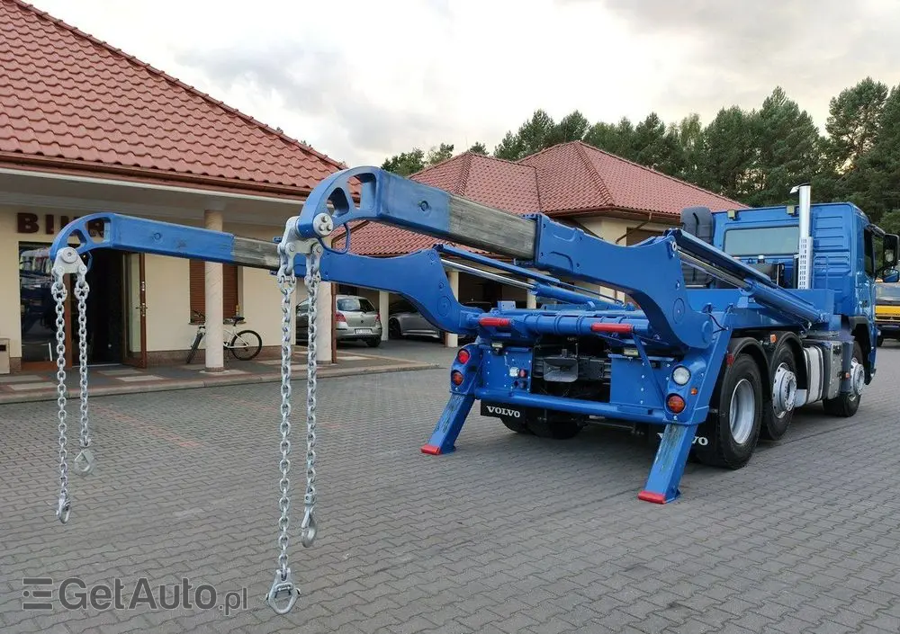 VOLVO FM 410 E5 Bramowiec Hakowiec 6x2 Oś Skrętna / Podnoszona Automat 