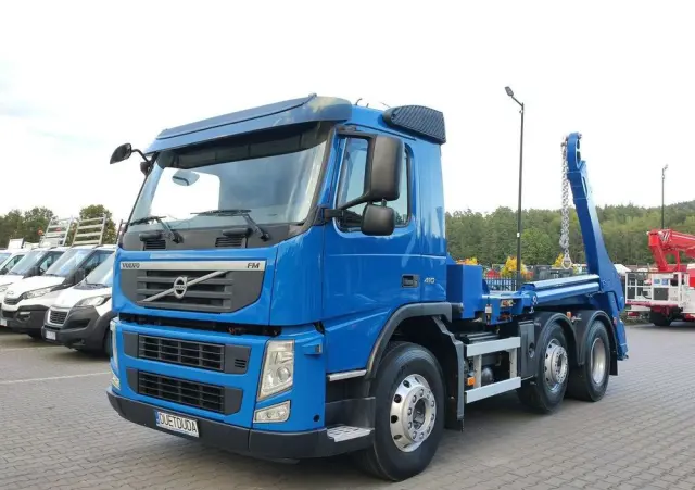 VOLVO FM 410 E5 Bramowiec Hakowiec 6x2 Oś Skrętna / Podnoszona Automat 