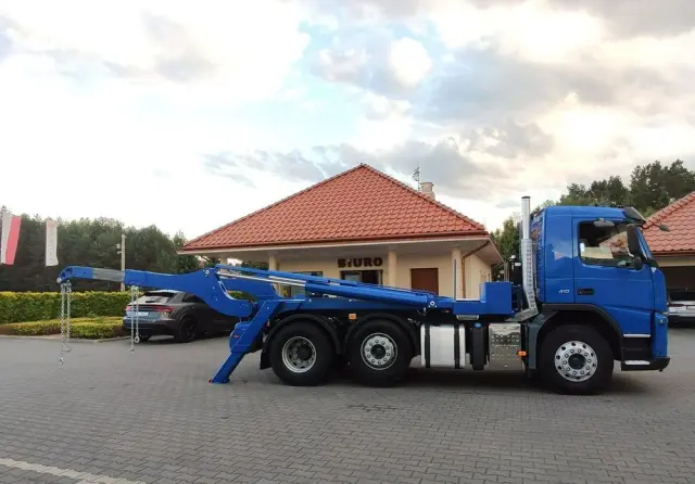 VOLVO FM 410 E5 Bramowiec Hakowiec 6x2 Oś Skrętna / Podnoszona Automat 