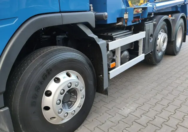 VOLVO FM 410 E5 Bramowiec Hakowiec 6x2 Oś Skrętna / Podnoszona Automat 