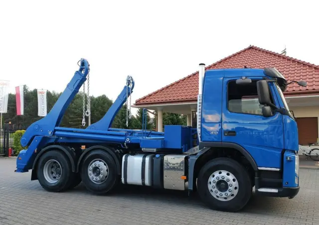 VOLVO FM 410 E5 Bramowiec Hakowiec 6x2 Oś Skrętna / Podnoszona Automat 