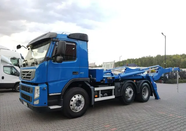 VOLVO FM 410 E5 Bramowiec Hakowiec 6x2 Oś Skrętna / Podnoszona Automat 