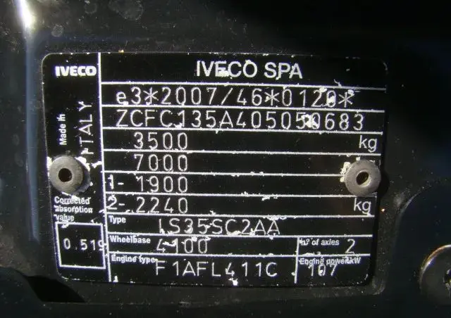 IVECO DAILY 35 S 15 MAXI L4 H2 KLIMATRONIC 