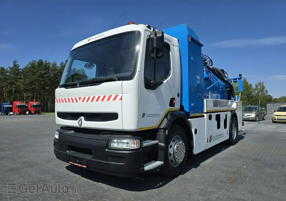 RENAULT WUKO RIVARD do zbierania odpadów płynnych separatorów 