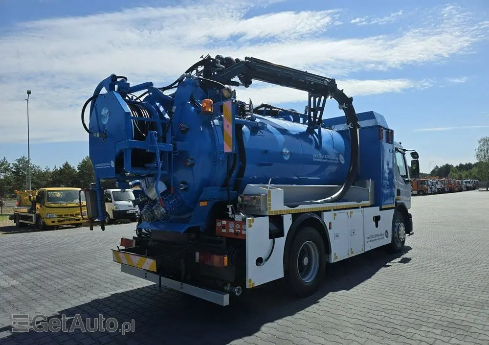 RENAULT WUKO RIVARD do zbierania odpadów płynnych separatorów 