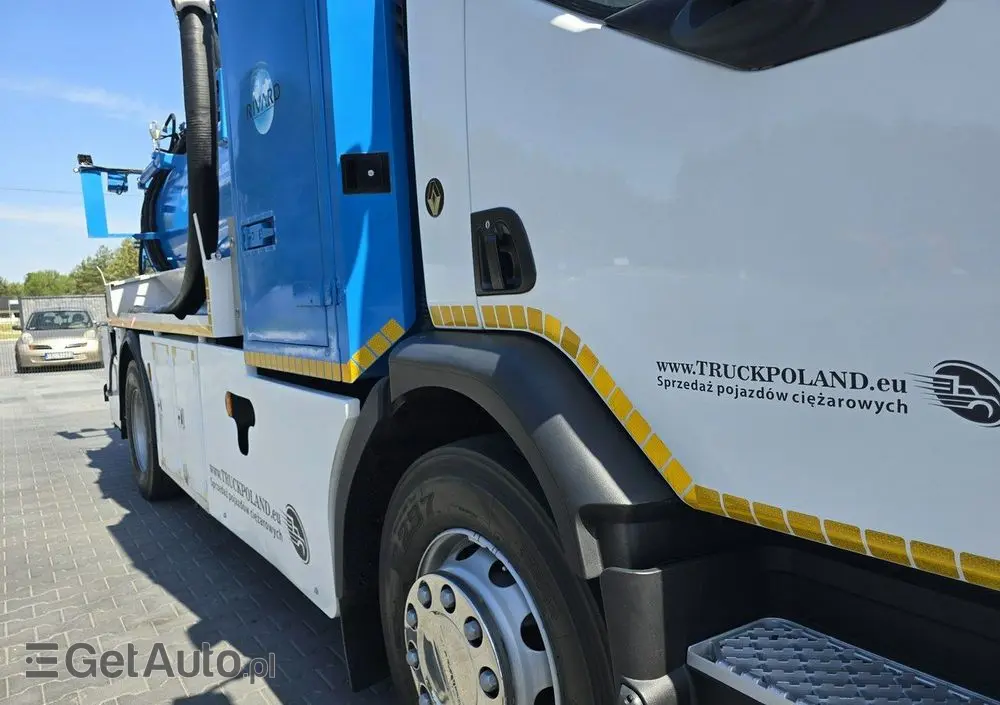 RENAULT WUKO RIVARD do zbierania odpadów płynnych separatorów 