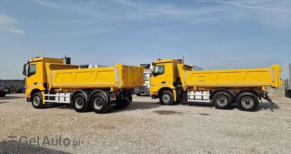 MERCEDES-BENZ Arocs 3348 6x4 Resor Hydroburta Kiper Wywrot Wywrotka 