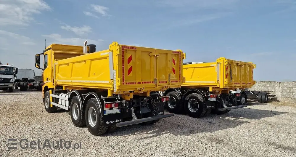 MERCEDES-BENZ Arocs 3348 6x4 Resor Hydroburta Kiper Wywrot Wywrotka 