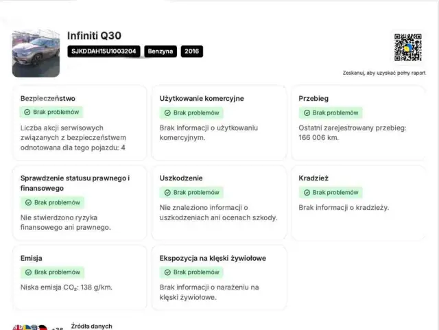 INFINITI Q30 1.6t Premium