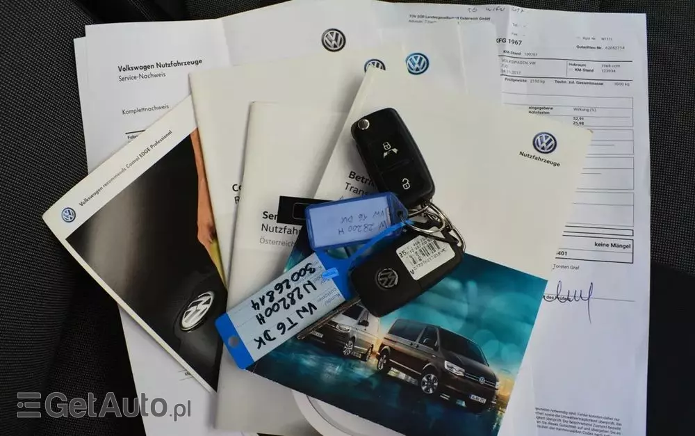 VOLKSWAGEN TRANSPORTER T6 DOKA NISKI PRZEBIEG 