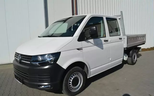 VOLKSWAGEN TRANSPORTER T6 DOKA NISKI PRZEBIEG 
