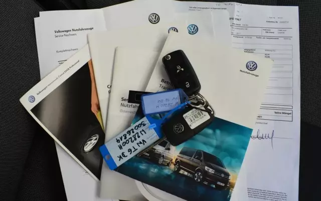 VOLKSWAGEN TRANSPORTER T6 DOKA NISKI PRZEBIEG 