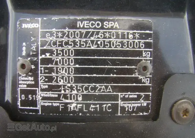 IVECO DAILY 35 C 15 MAXI BLIŹNIAKI 3.5T 