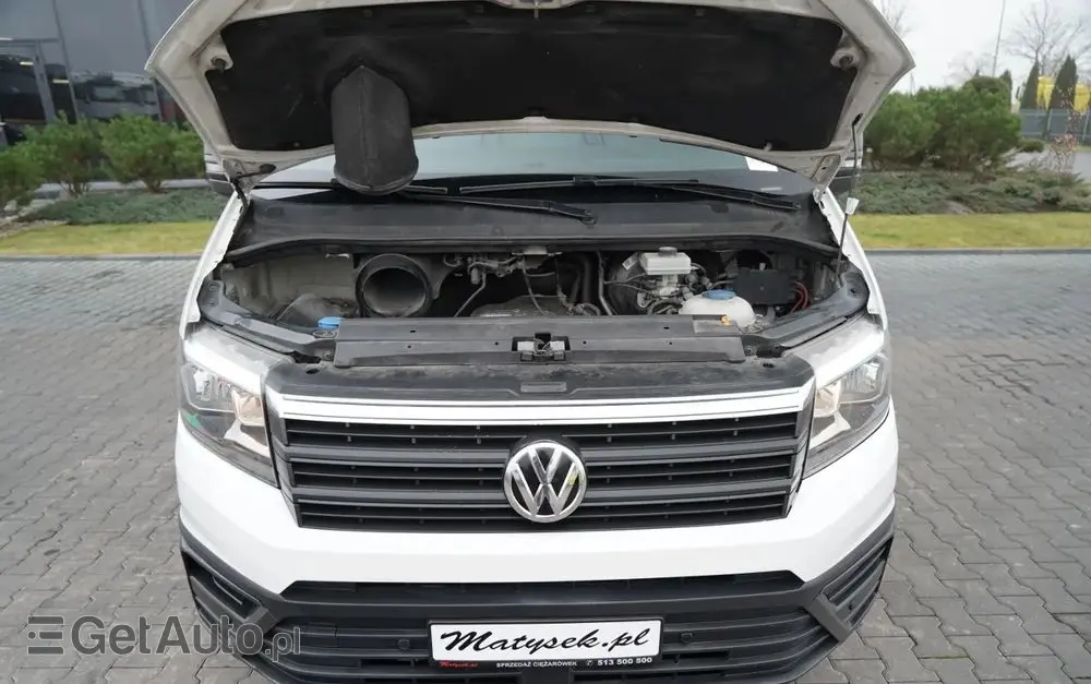 VOLKSWAGEN CRAFTER  / 2.0 D / FURGON BLASZAK / DMC: 3500 KG / 2018 ROK / SPROWADZONY / PO KONTRAKCIE SERWISOWYMN 