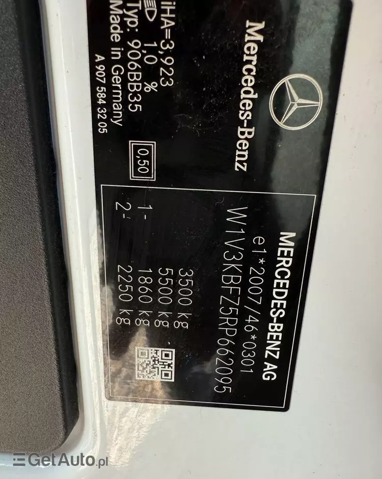 MERCEDES-BENZ Sprinter 317 CDI /L2H2 średniak/LED/Prawie Nowy/Navi/Klima/Kamera/bdb stan 