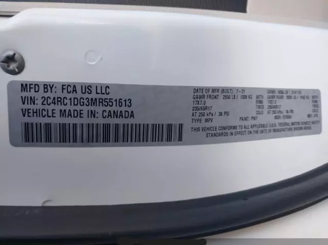 CHRYSLER VOYAGER PACIFICA  