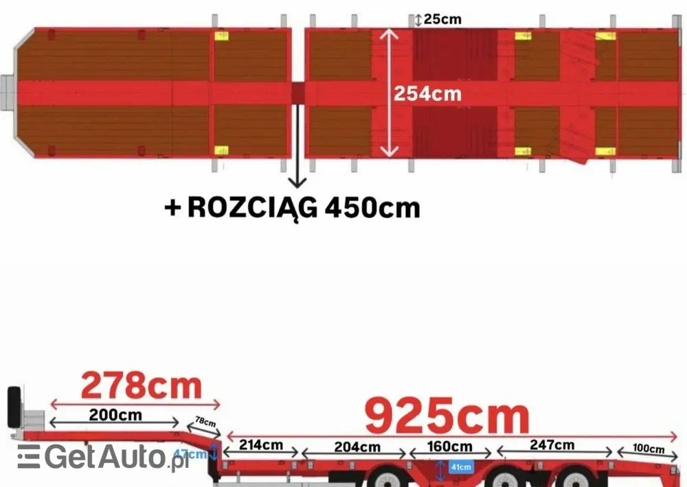 MAX TRAILER 3-Osie Oś skrętna Oś Podnoszona Nooteboom 
