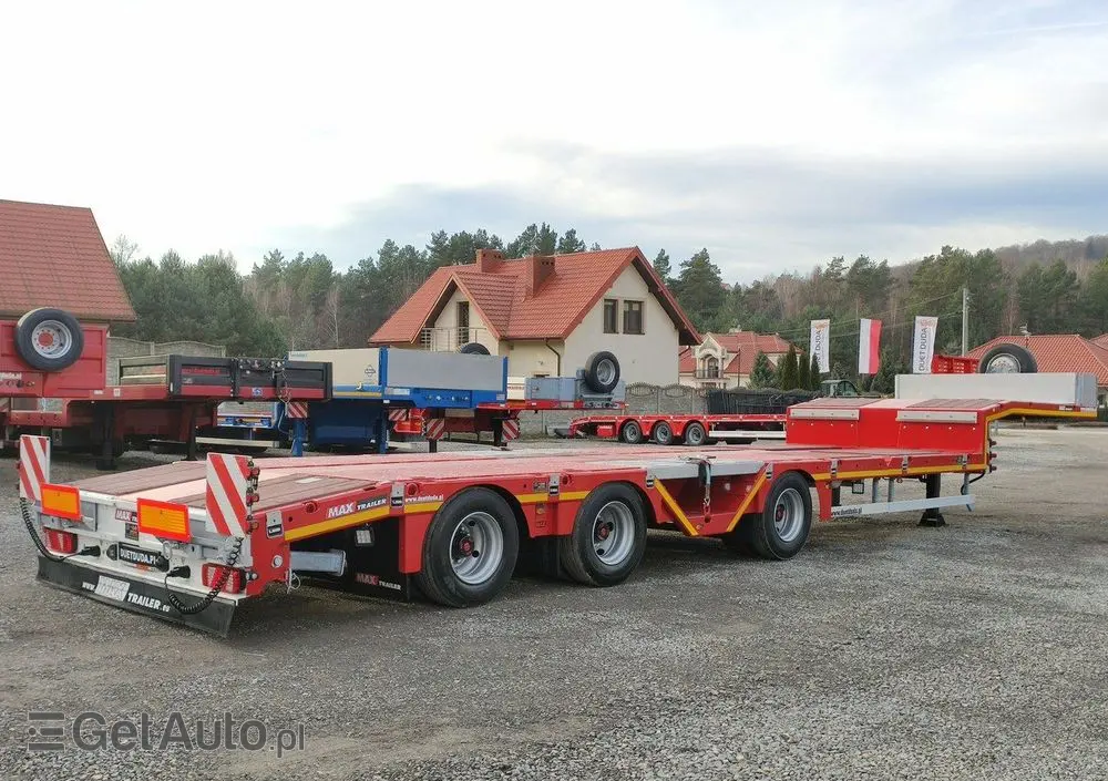 MAX TRAILER 3-Osie Oś skrętna Oś Podnoszona Nooteboom 
