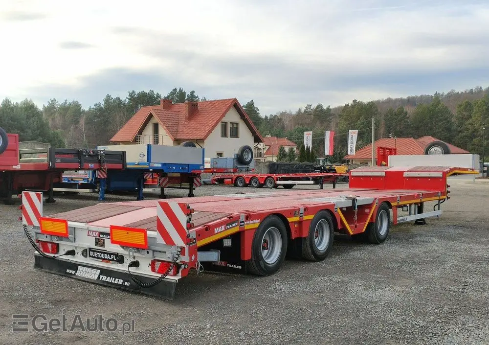 MAX TRAILER 3-Osie Oś skrętna Oś Podnoszona Nooteboom 