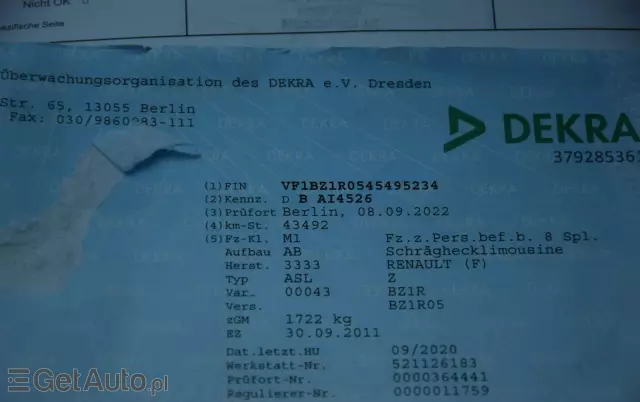 RENAULT Megane 1.6 16V 100 Authentique