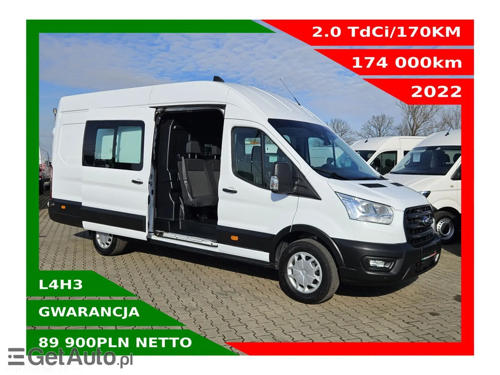 FORD Transit L4H3 Limited