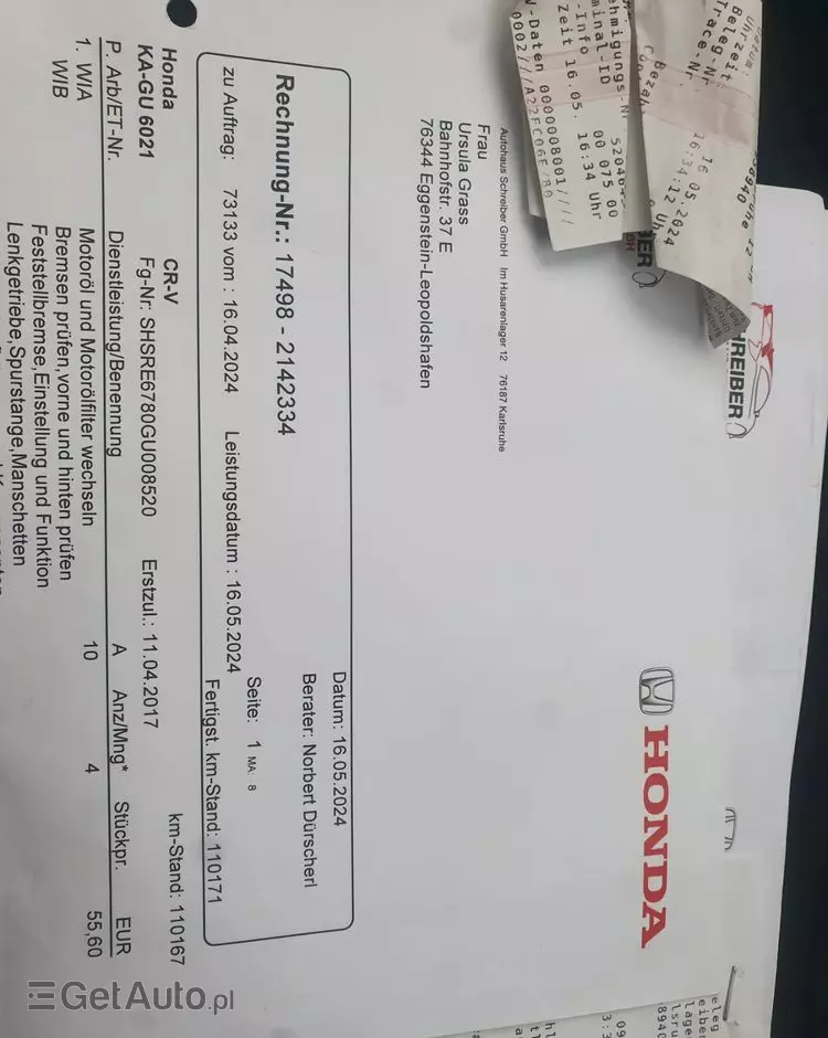 HONDA CR-V 1.6i DTEC 4WD Lifestyle Plus