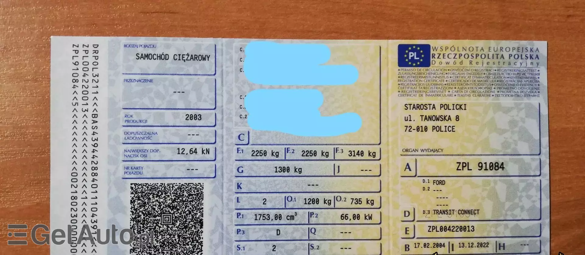 FORD Transit Connect 