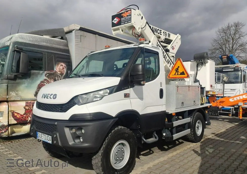 IVECO Daily 55S17W 4x4 Zwyżka 19m Versalift Lat 55 TB Time France 