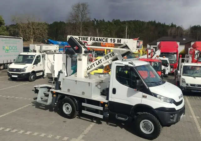 IVECO Daily 55S17W 4x4 Zwyżka 19m Versalift Lat 55 TB Time France 