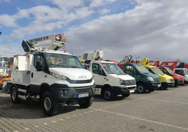 IVECO Daily 55S17W 4x4 Zwyżka 19m Versalift Lat 55 TB Time France 