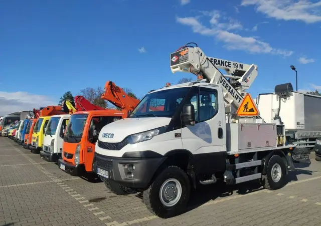IVECO Daily 55S17W 4x4 Zwyżka 19m Versalift Lat 55 TB Time France 