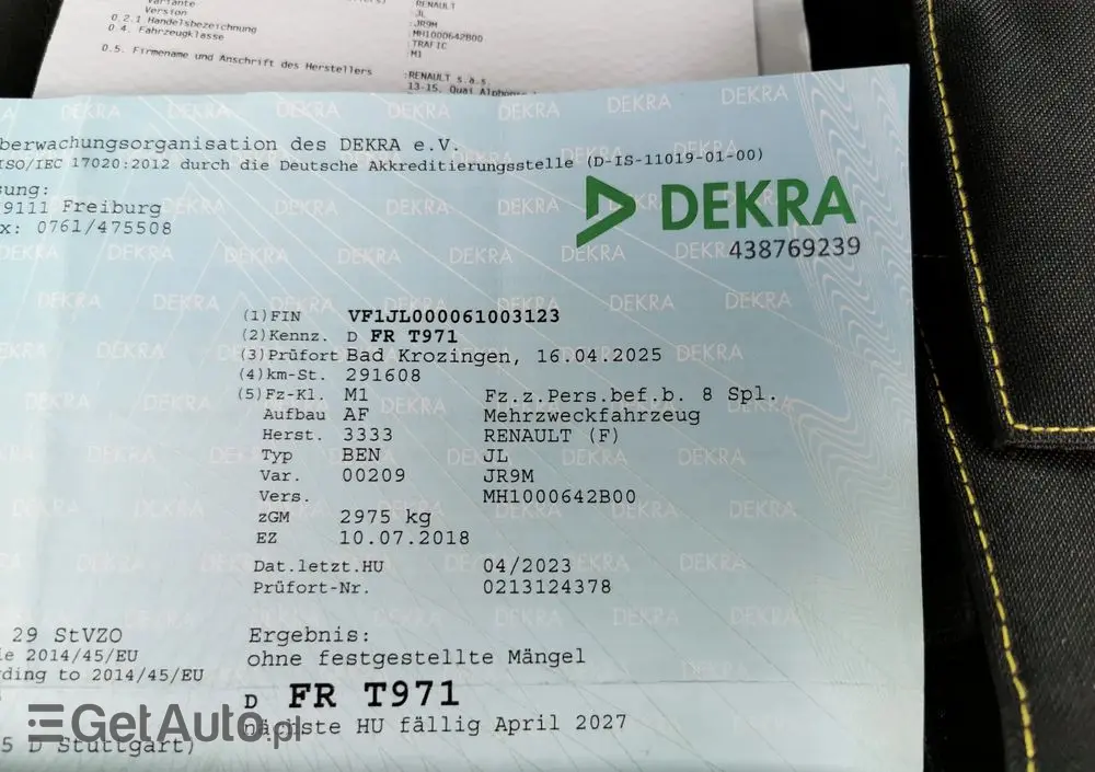 RENAULT Trafic ENERGY Grand Combi Expression