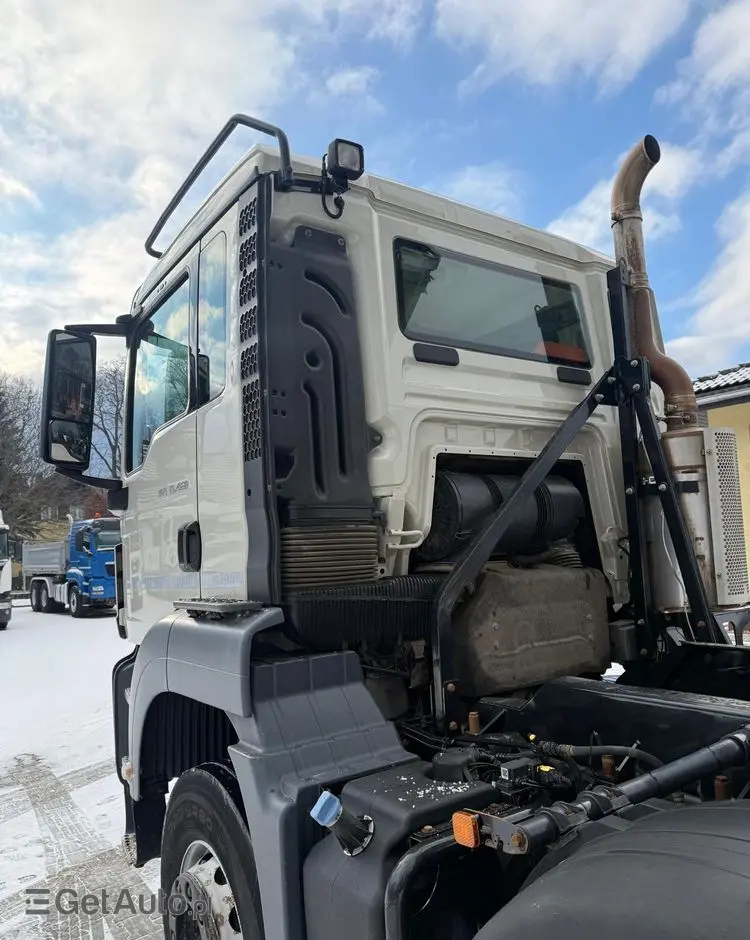 MAN 35.460 TGS wywrotka 8x4, 3-str. MEILLER, BORDMATIC, 302 t.km., TOP! 