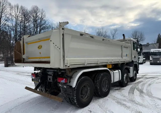 MAN 35.460 TGS wywrotka 8x4, 3-str. MEILLER, BORDMATIC, 302 t.km., TOP! 