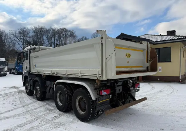 MAN 35.460 TGS wywrotka 8x4, 3-str. MEILLER, BORDMATIC, 302 t.km., TOP! 