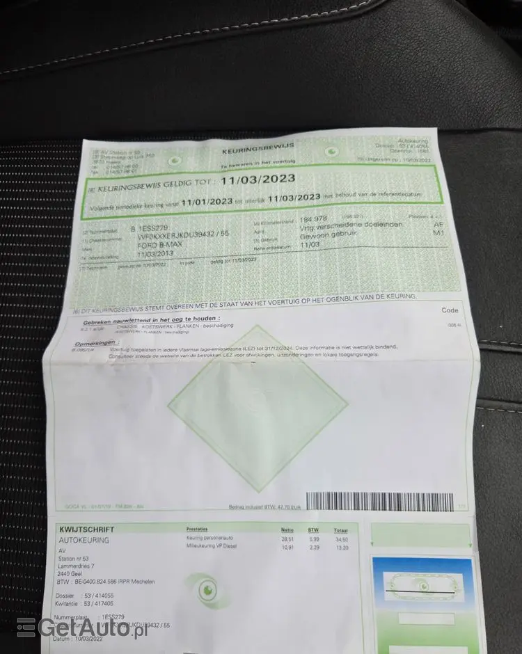 FORD B-MAX 1.5 TDCi SYNC Edition