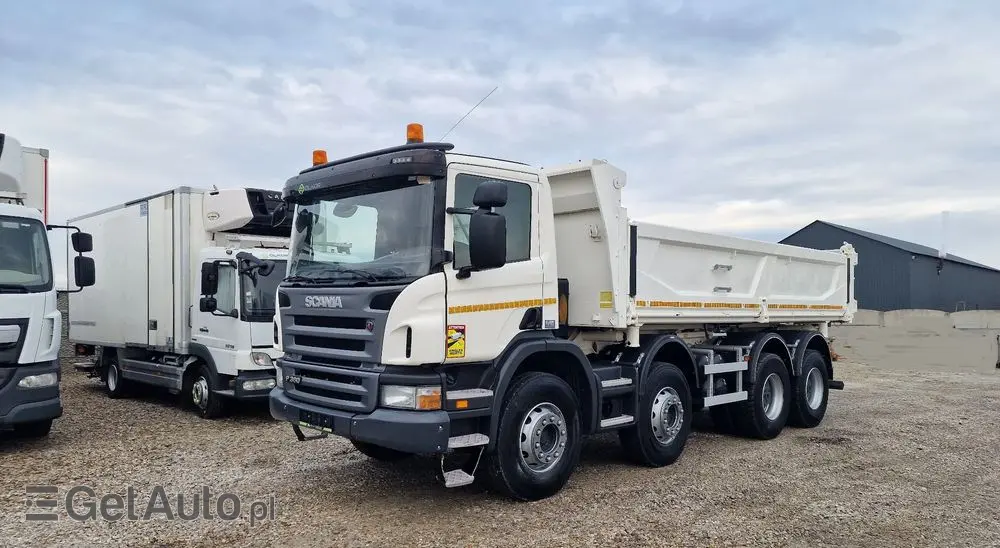 SCANIA P360 Kiper 8x4 Hydroburta Manual Resory 