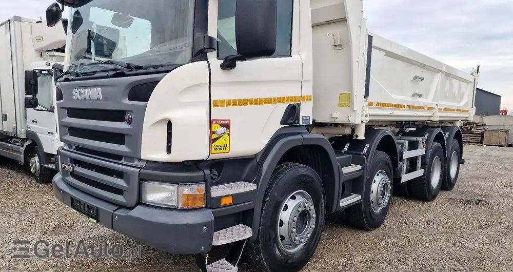 SCANIA P360 Kiper 8x4 Hydroburta Manual Resory 