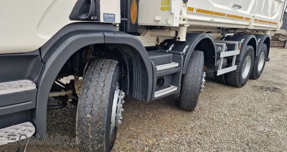 SCANIA P360 Kiper 8x4 Hydroburta Manual Resory 