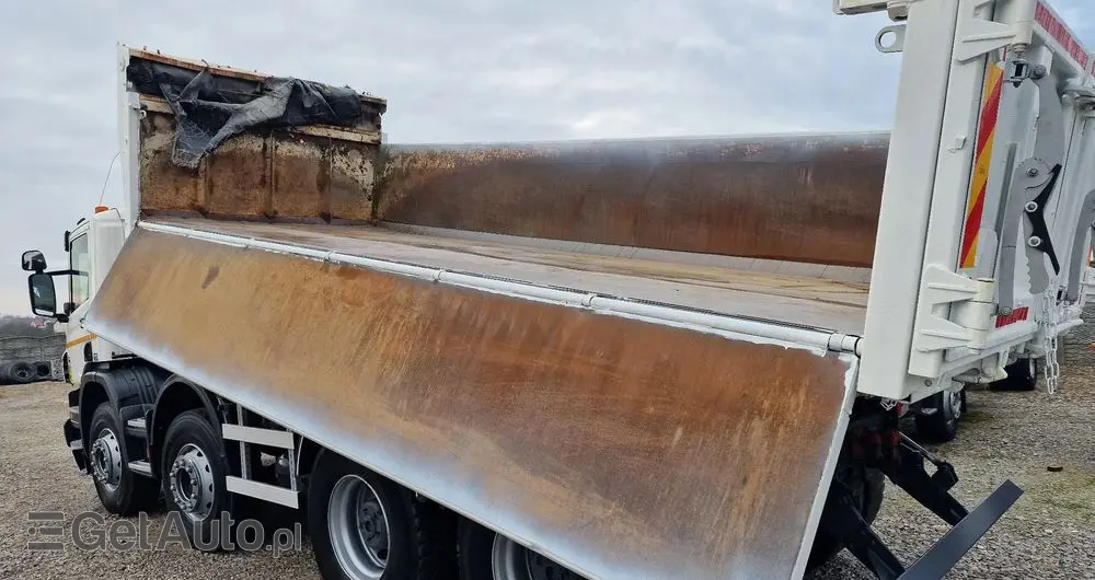 SCANIA P360 Kiper 8x4 Hydroburta Manual Resory 